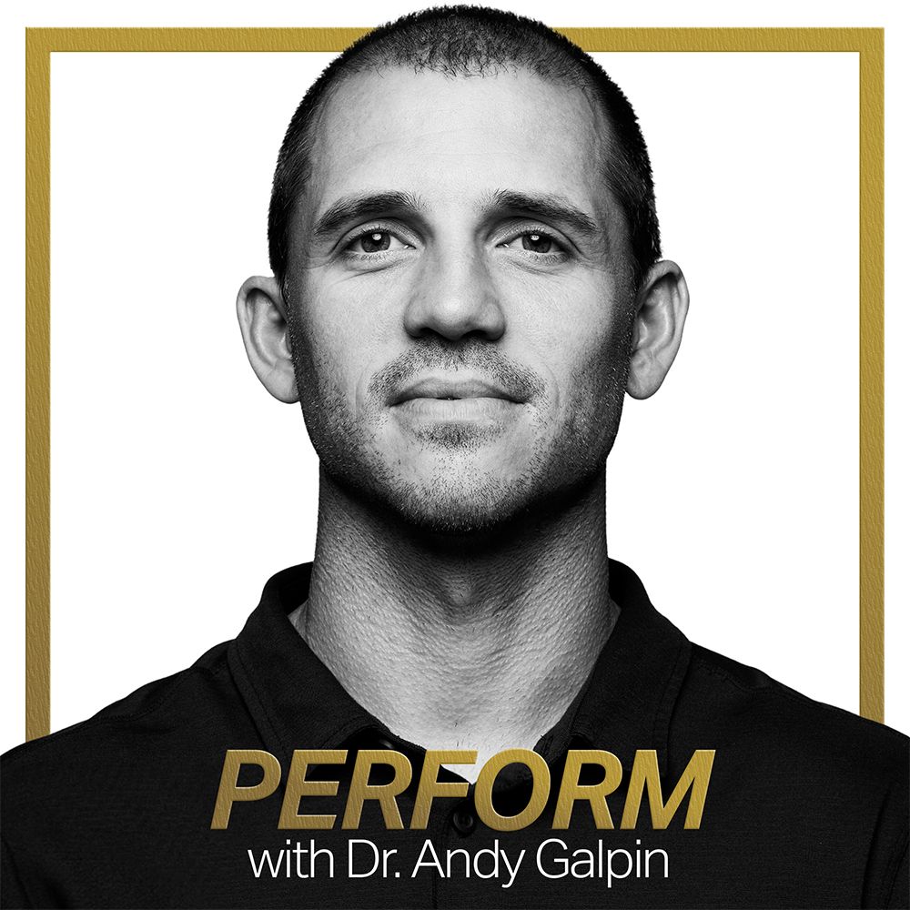 Perform with Dr. Andy Galpin podcast cover artwork